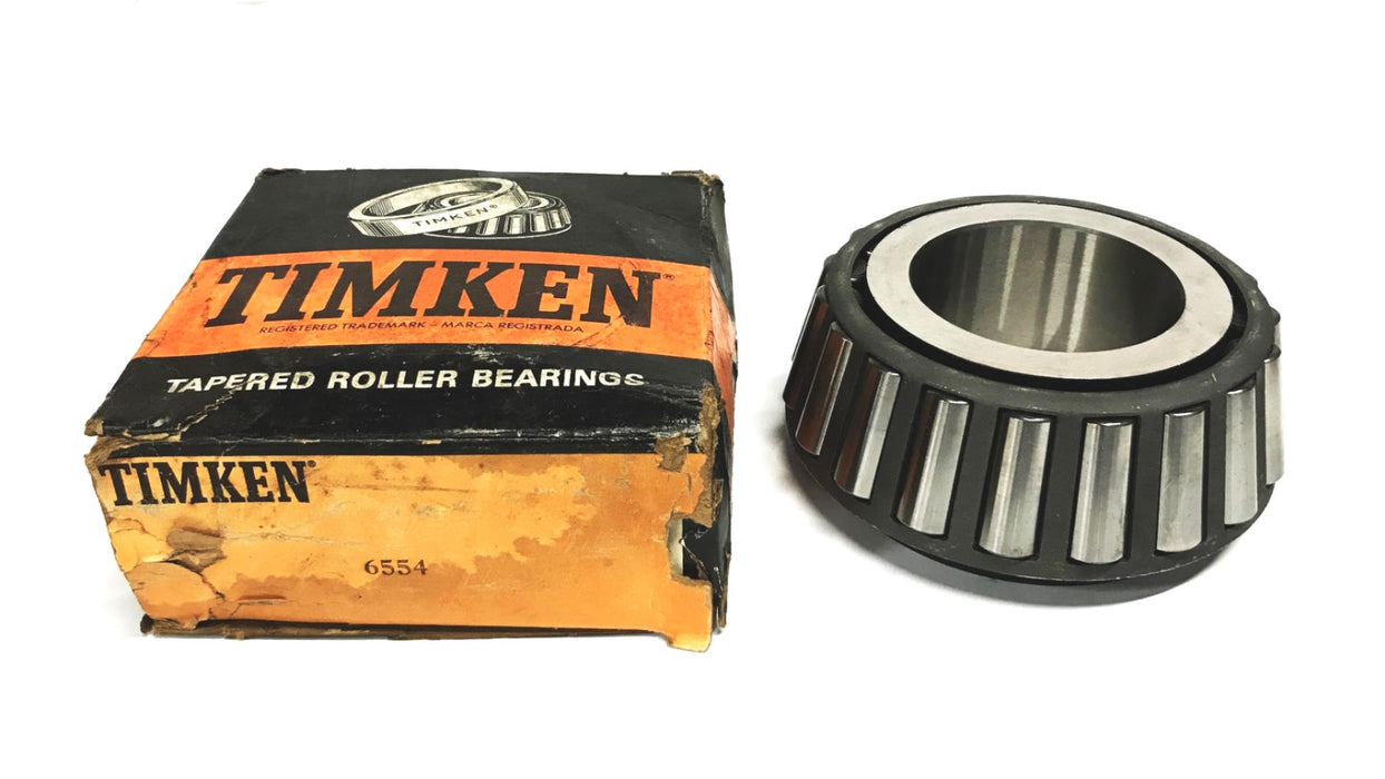 Timken Tapered Roller Bearing Cone 6554 NOS