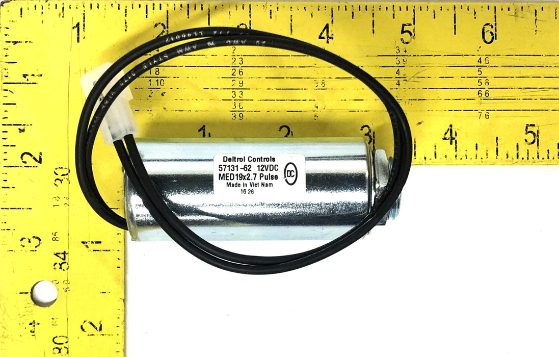 Deltrol Controls 12VDC MED19x2.7 Pulse Solenoid 57131-62 NOS