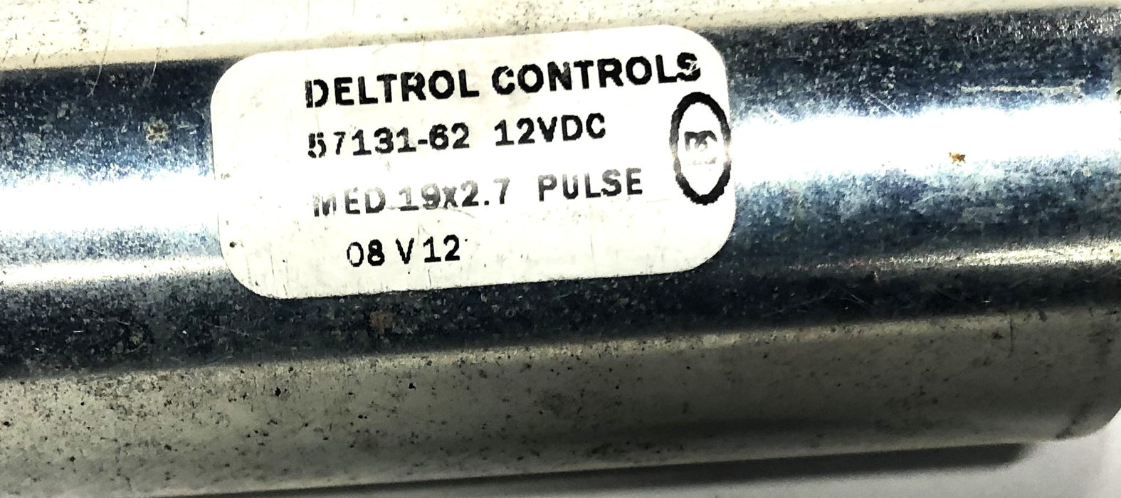 Deltrol Controls 12VDC MED19x2.7 Pulse Solenoid 57131-62 USED