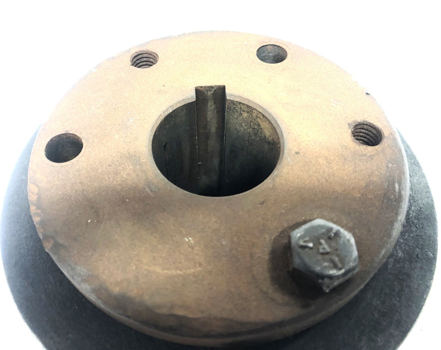 Browning 5-1/4 Inch OD 2-3/4 Inch ID V-Belt Sheave 8 Groove USED