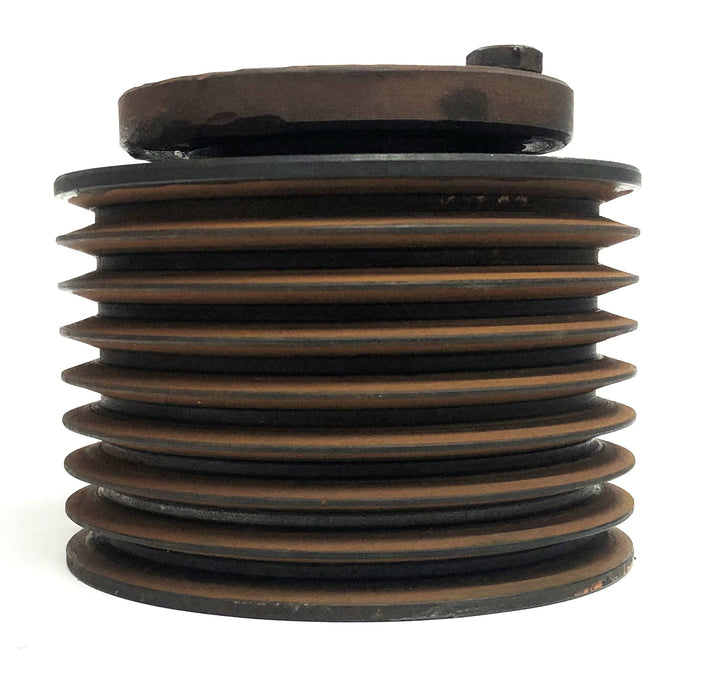 Browning 5-1/4 Inch OD 2-3/4 Inch ID V-Belt Sheave 8 Groove USED