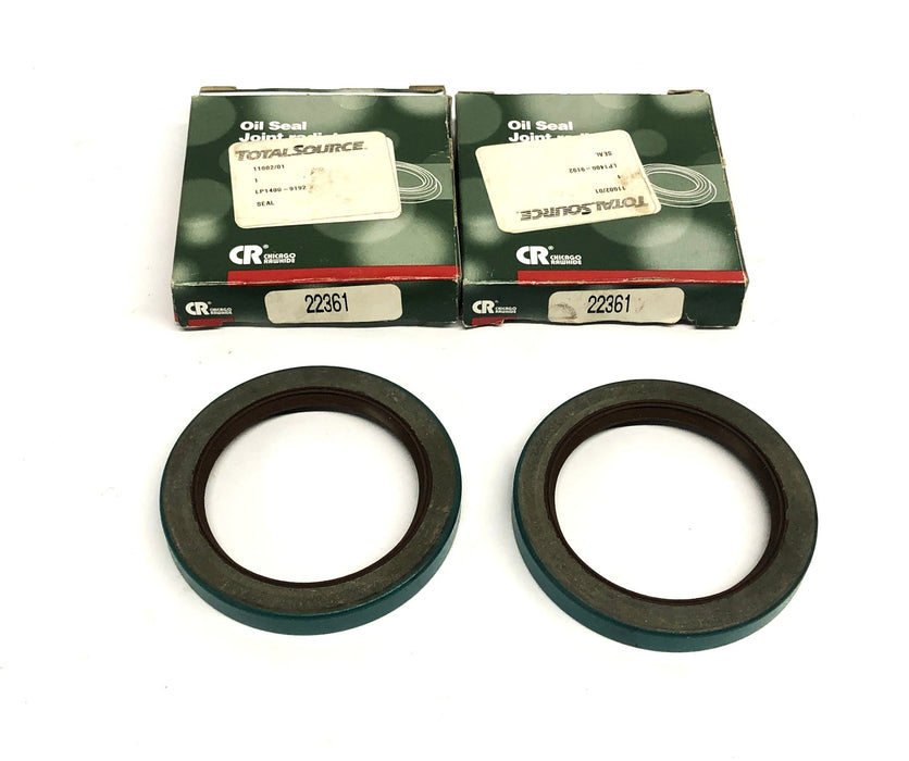 Chicago Rawhide Oil Seal 22361 [Lot of 2] NOS