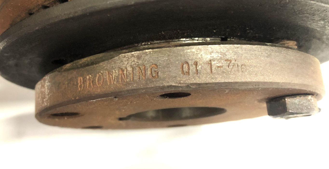 Browning 5-1/4 Inch OD 2-3/4 Inch ID V-Belt Sheave 8 Groove USED