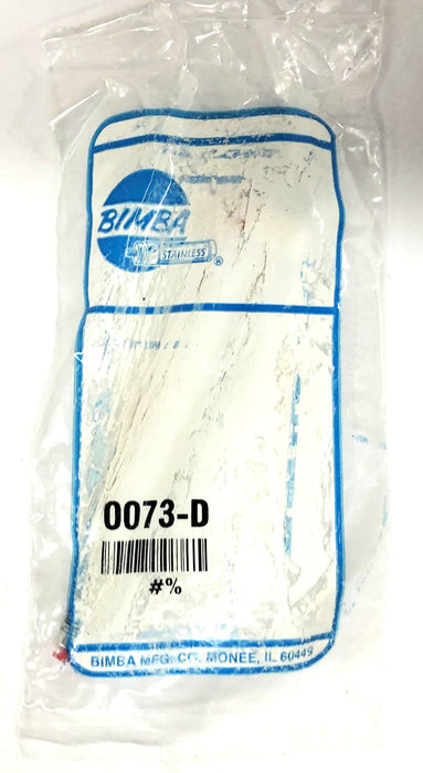 Bimba Pneumatic Air Cylinder 0073-D NOS