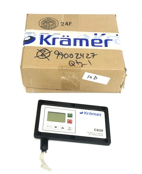 Kramer Frequency Controller For Vibratory Drives Display Panel C820 NOS