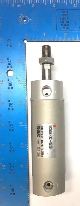 SMC Pneumatic Cylinder NCDGBN32-0200 [Lot of 2] NOS