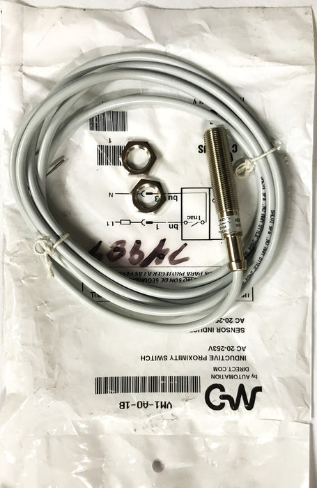 Automatic Direct Inductive Proximity Sensor VM1-A0-1B NOS