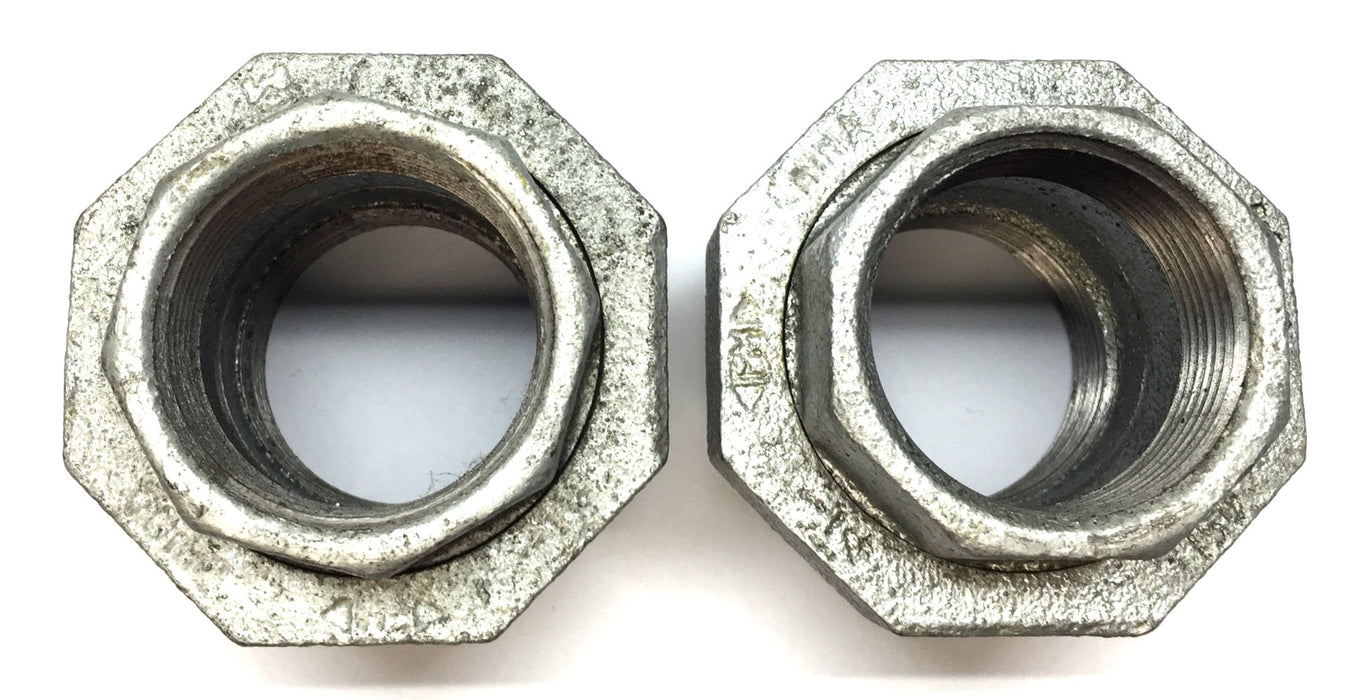 Southland 1-1/4" Galvanized Iron Union 511-706HN (182214) [Lot of 2] NOS