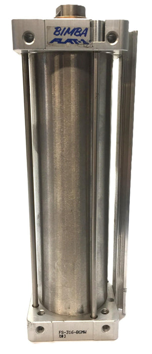 Bimba Flat-1 Pneumatic Cylinder FS-316-BGMW NOS