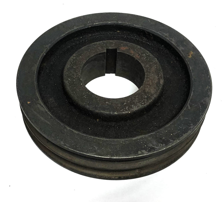 Unbranded 8-3/8 Inch OD 2.76 Inch ID V-Belt Sheave 2 Groove USED
