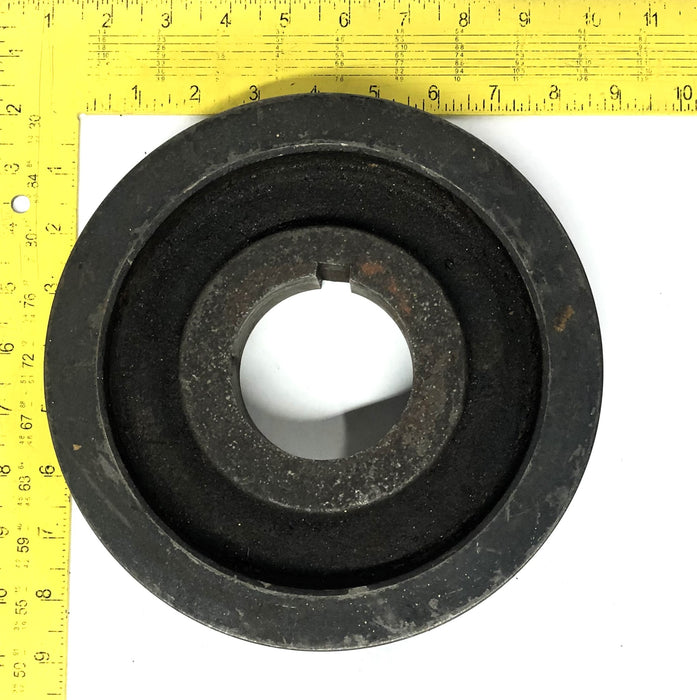 Unbranded 8-3/8 Inch OD 2.76 Inch ID V-Belt Sheave 2 Groove USED