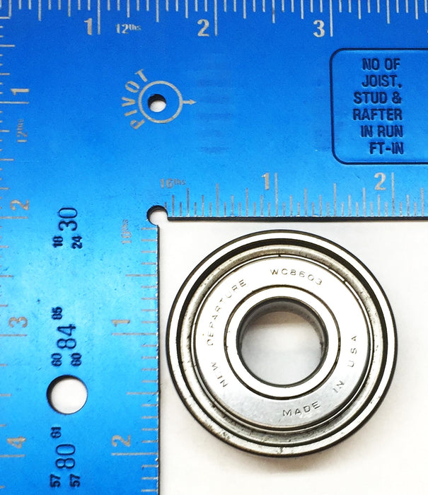 New Departure Roller Ball Bearing (No Box) WC8603 NOS
