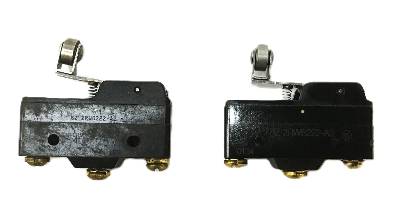 Micro Switch Roller Lever Micro-Switch BZ-2RW8222-A2 [Lot of 2] NOS