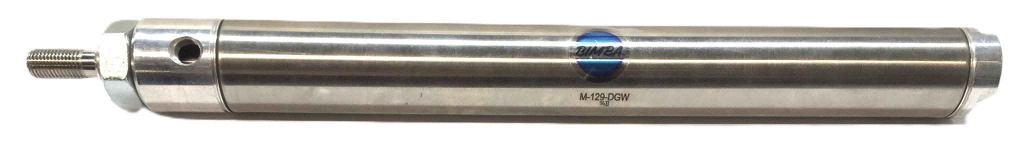 Bimba Pneumatic Cylinder M-129-DGW NOS