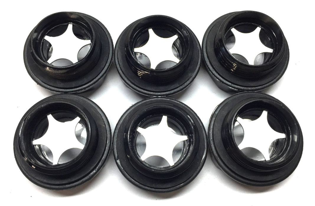 Elesa Oil Level Sight Glass HGFT.16-3/4 NPT-C9 914481 [Lot of 6] NOS