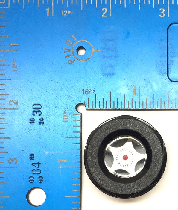 Elesa Oil Level Sight Glass HGFT.16-3/4 NPT-C9 914481 [Lot of 6] NOS