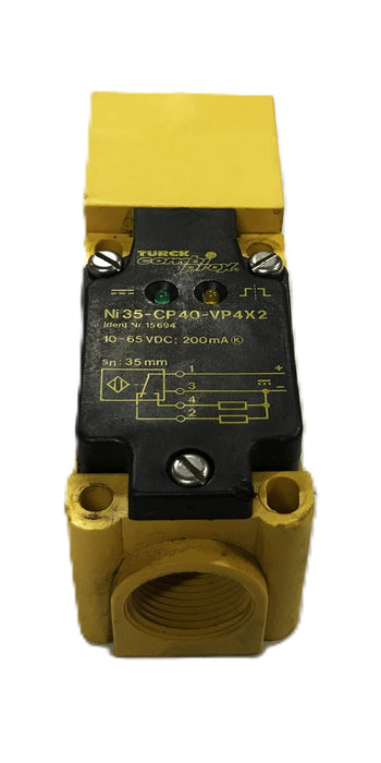 Turck CombiProx Proximity Sensor NI35-CP40-VP4X2 [Lot of 3] USED