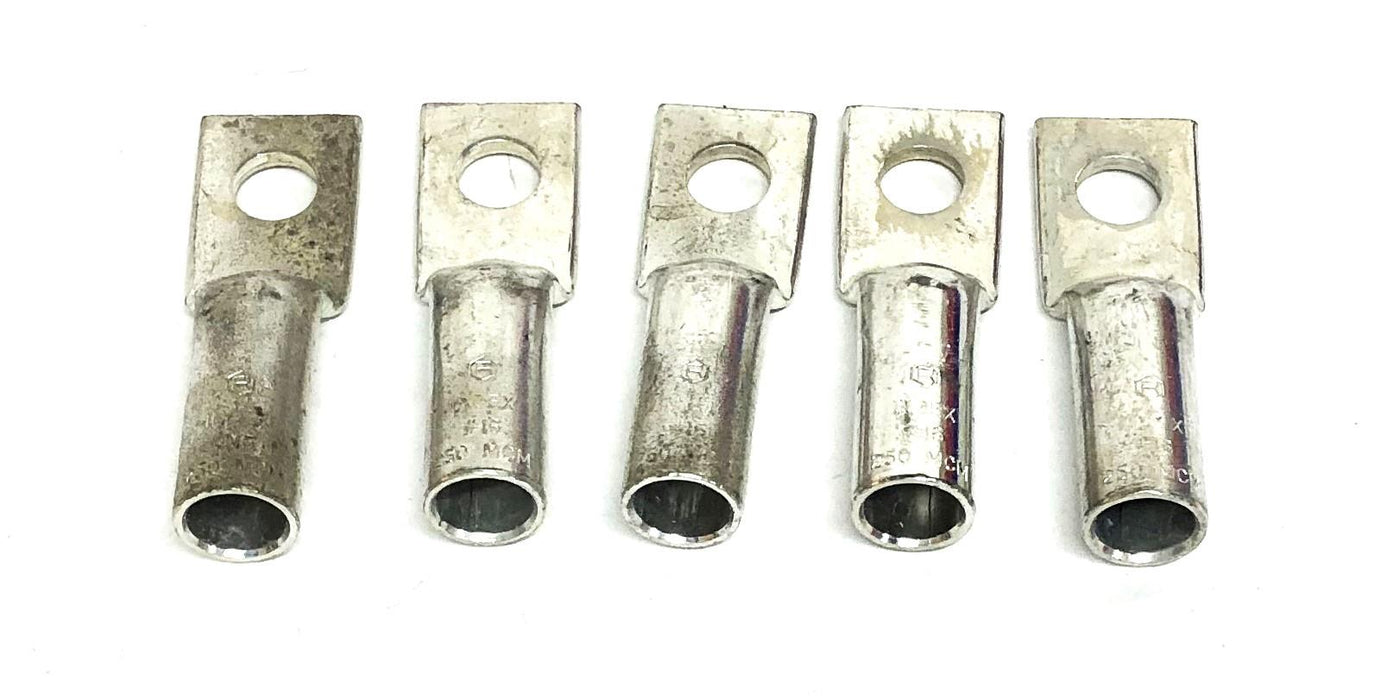 Unbranded #16 Ring Terminal Lug 250MCM [Lot of 5] NOS