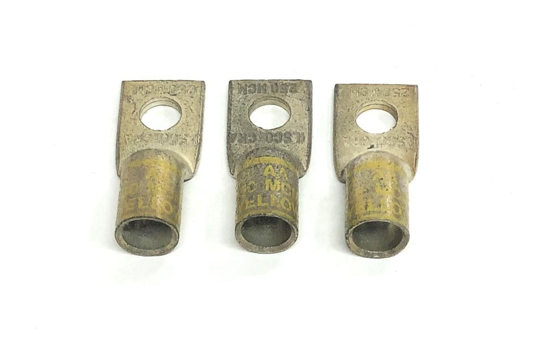 ILSCO 62 AA 16 Yellow Lug Connector 250MCM [Lot of 3] NOS
