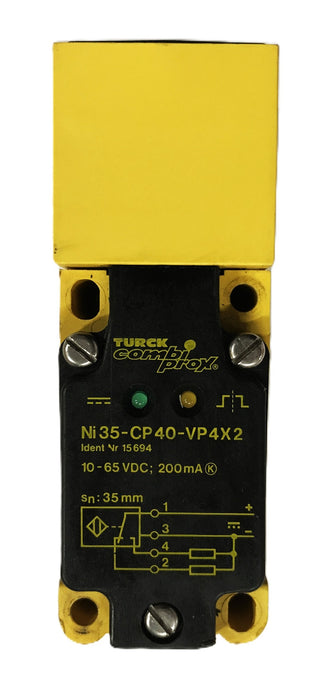 Turck CombiProx Proximity Sensor NI35-CP40-VP4X2 [Lot of 3] USED