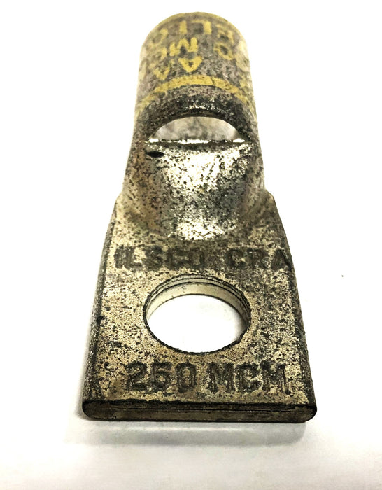ILSCO 62 AA 16 Yellow Lug Connector 250MCM [Lot of 3] NOS