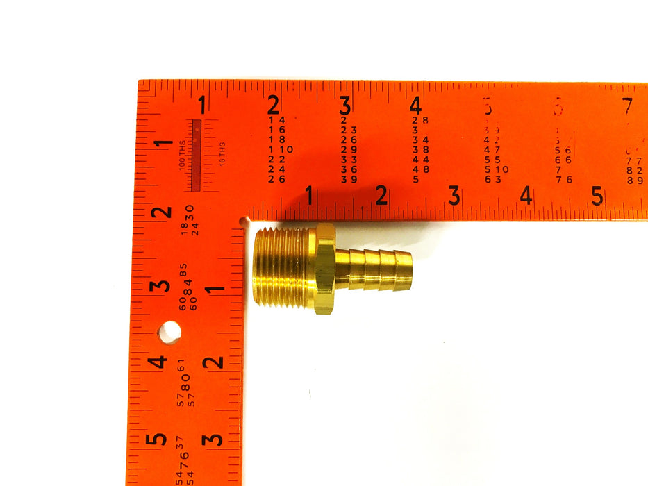 Dixon 1/2 inch Barb x 3/4 inch NPT Male Hose Fitting BN46 [Lot of 6] NOS