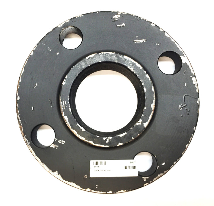 Unbranded 2" Black Steel 4-Hole 150# Threaded Reducing Flange A106 NOS