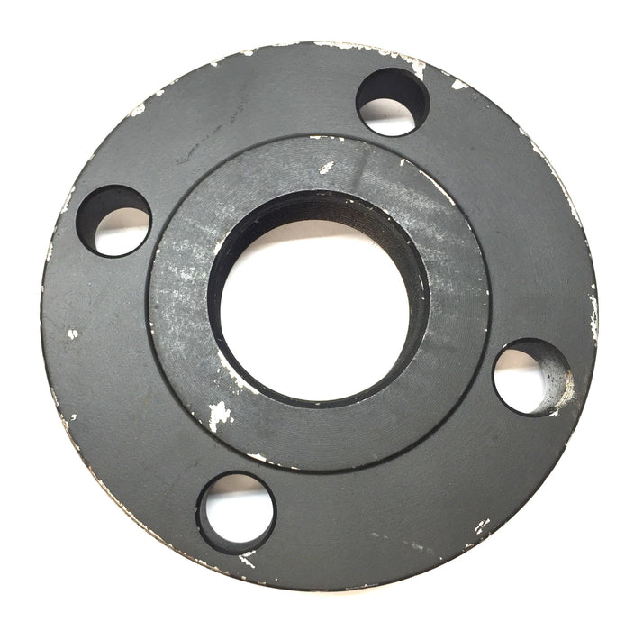 Unbranded 2" Black Steel 4-Hole 150# Threaded Reducing Flange A106 NOS