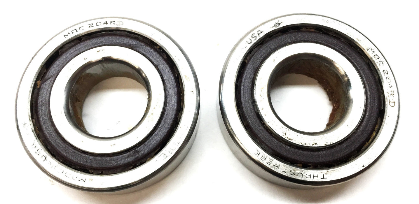 MRC Roller Ball Bearing Pair (2pcs) 204RD (No Box) NOS