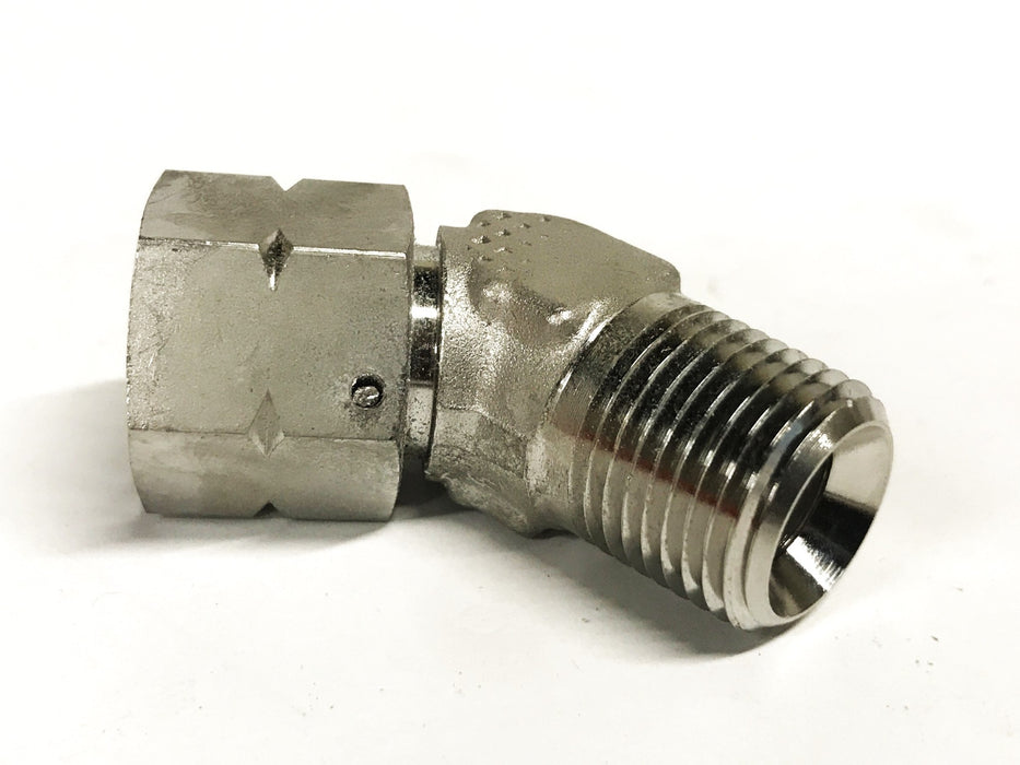 Brennan 1/2 inch Male 45 Degree Compression Fitting E7474-001 Lot of 3] NOS