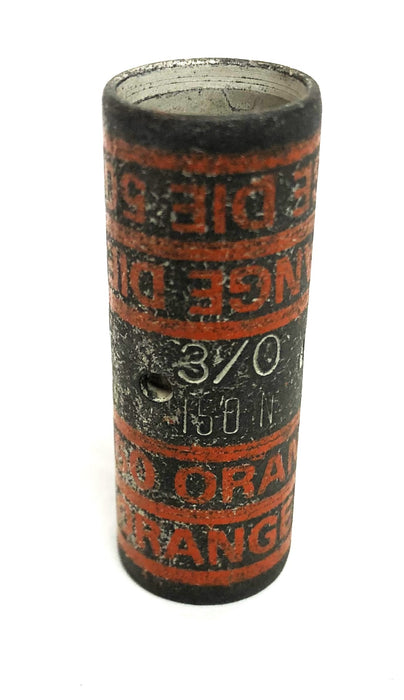 Thomas & Betts 50 Orange Die Copper Splice Short Barrel 3/0 150MCM [Lot of 2]NOS