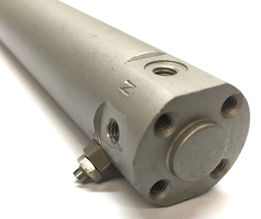 SMC 145 Psi/1.00 Mpa Pneumatic Cylinder NCDGBA20-0800 USED