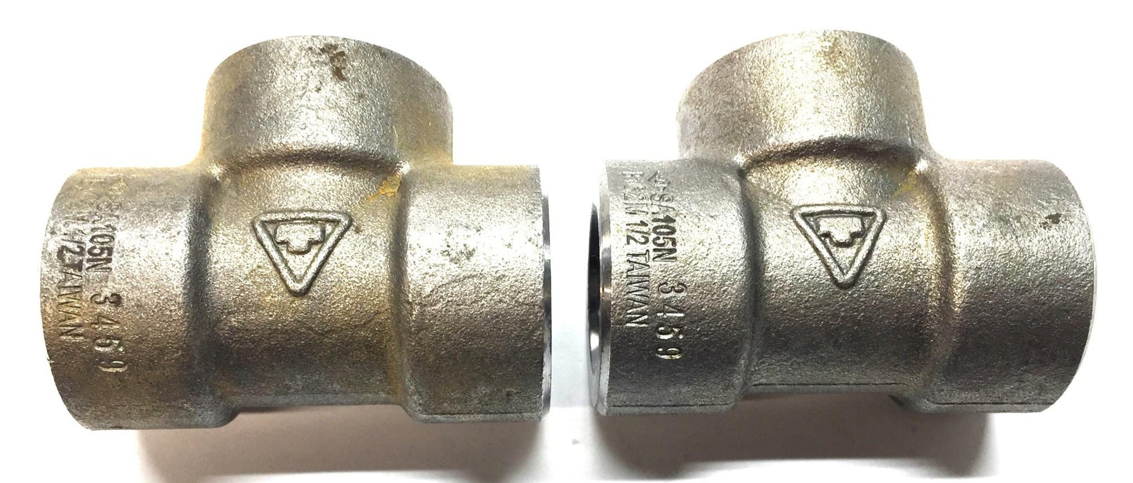 Bothwell NPT Reducing Tee SA105N B162M 1/2 [Lot of 2] NOS
