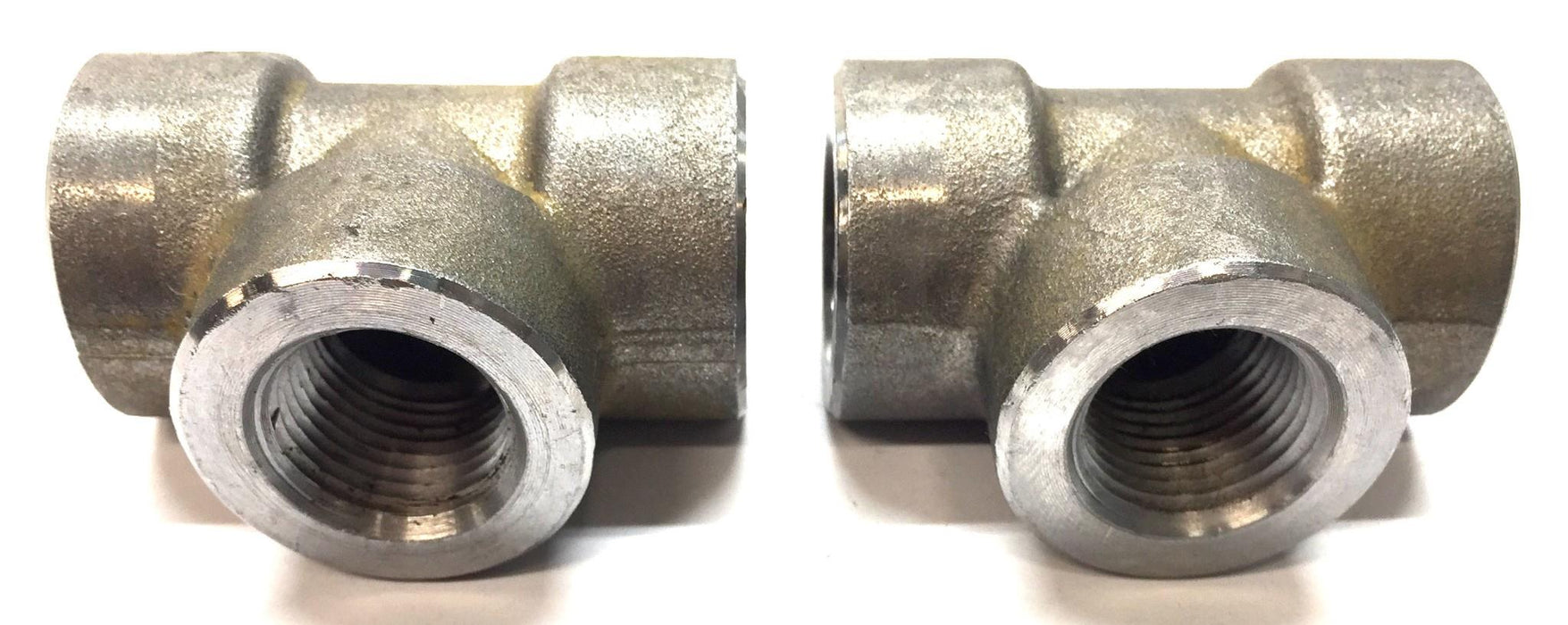 Bothwell NPT Reducing Tee SA105N B162M 1/2 [Lot of 2] NOS