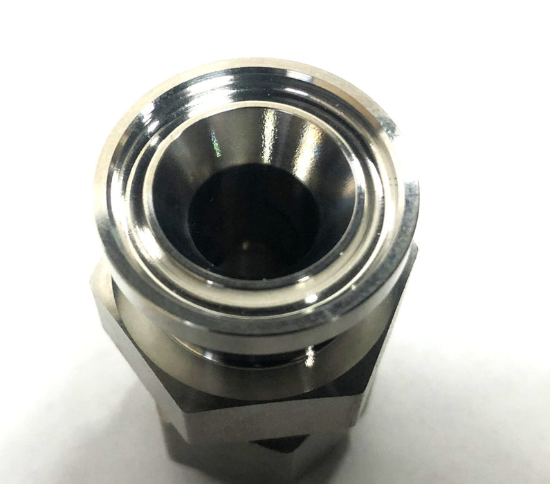 Swagelok 1/2x3/4 Inch Sanitary Clamp Fitting SS-810-SC-12 NOS