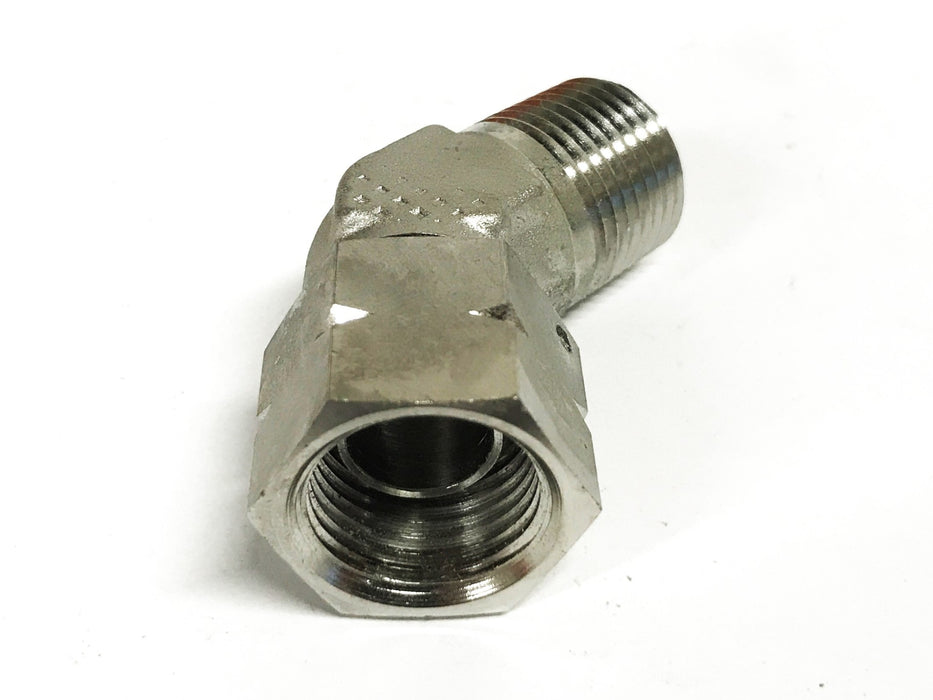 Brennan 1/2 Male to Female 45 Degree Compression Fitting E7474-001 Lot of 4] NOS