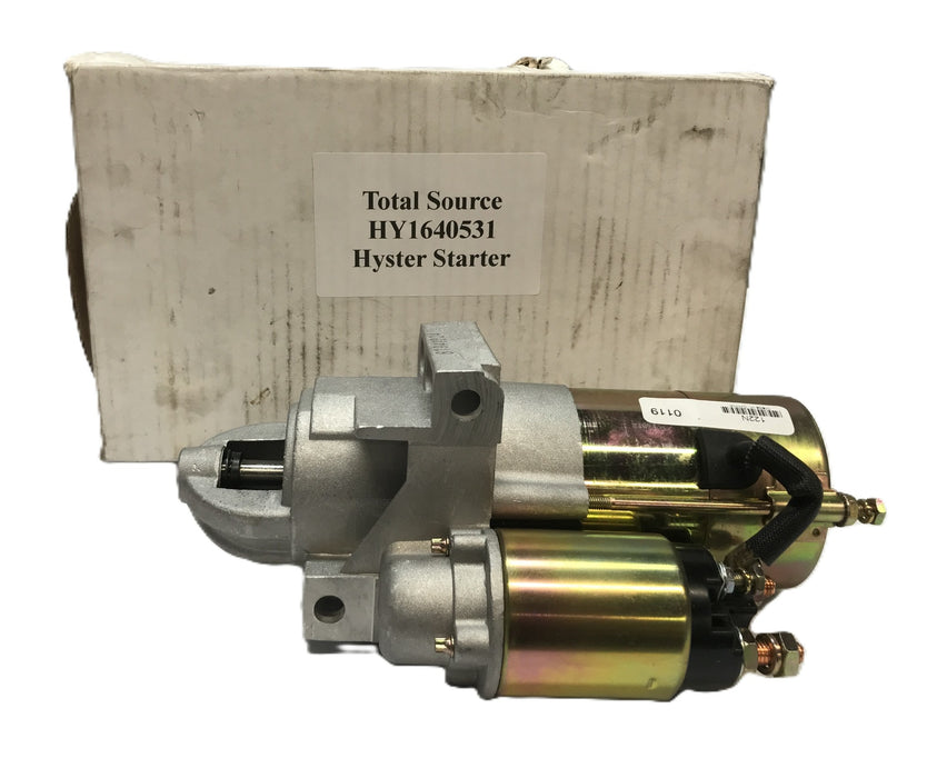 Total Source Forklift Hyster Starter HY1640531 NOS