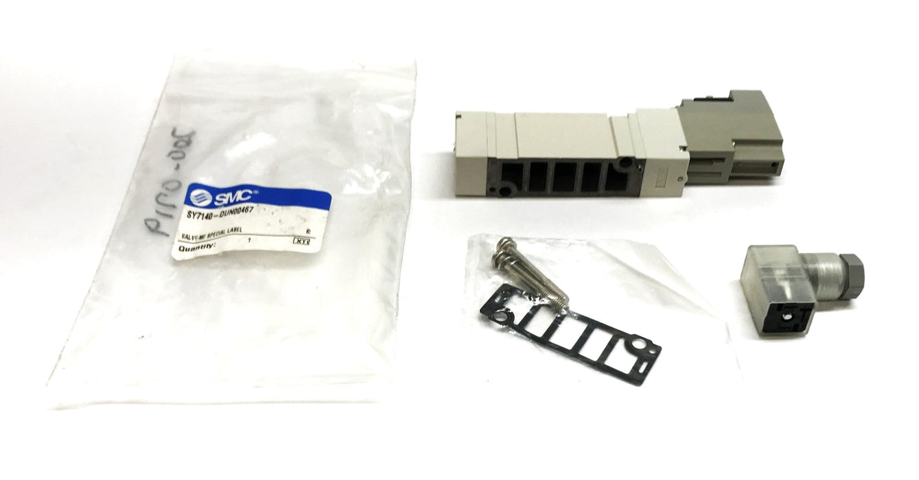 SMC Solenoid Pneumatic Valve SY7140-DUN00467 NOS