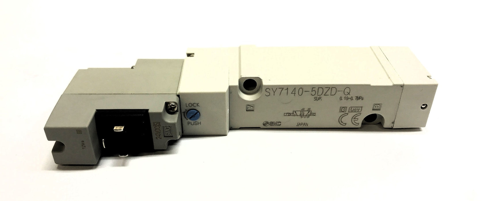 SMC Solenoid Pneumatic Valve SY7140-DUN00467 NOS