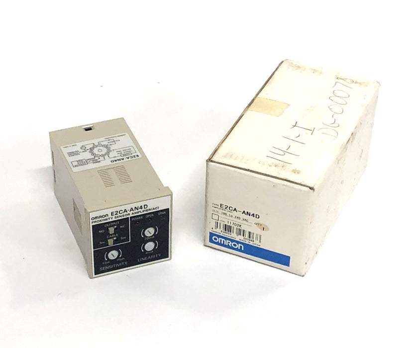 Omron Proximity Sensor Amplifier E2CA-AN4D NOS