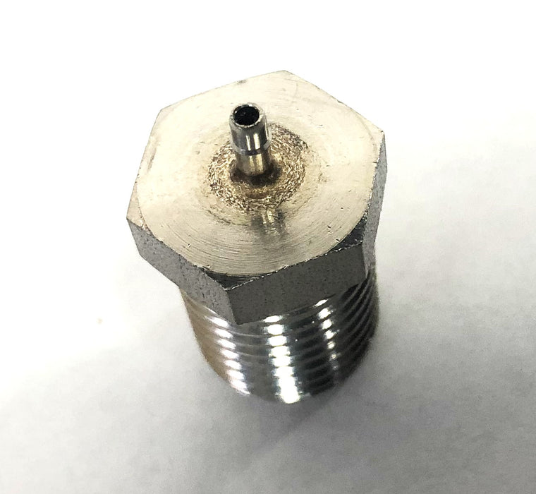 Cole-Parmer 1/4x1/16 Inch SS Pipe Adapter 31208-74 NOS