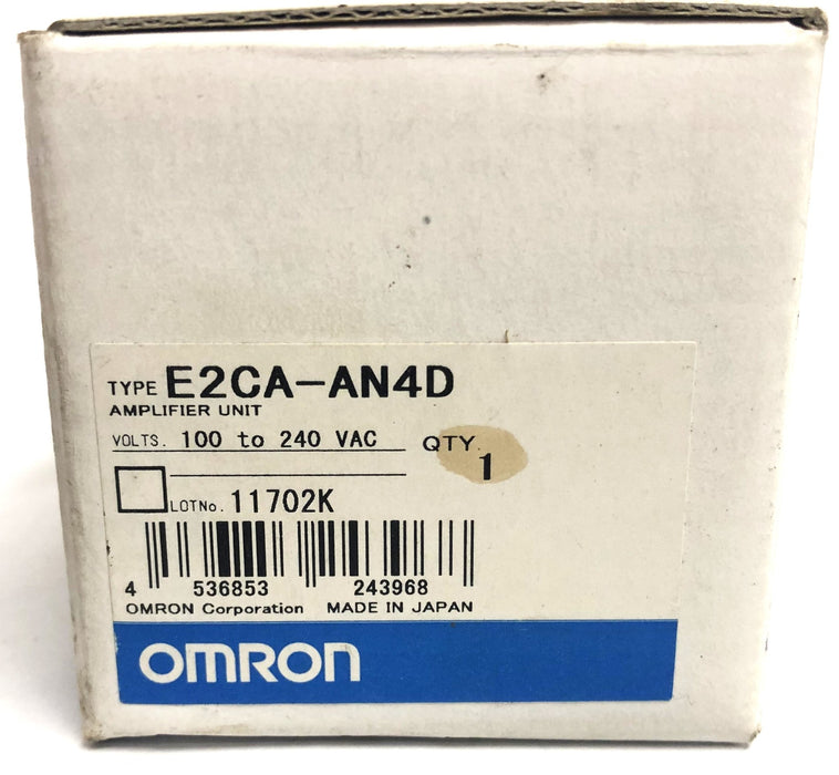 Omron Proximity Sensor Amplifier E2CA-AN4D NOS