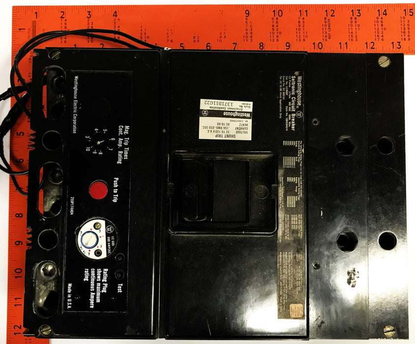 Cutler-Hammer Series C Industrial Circuit Breaker LD3600 USED
