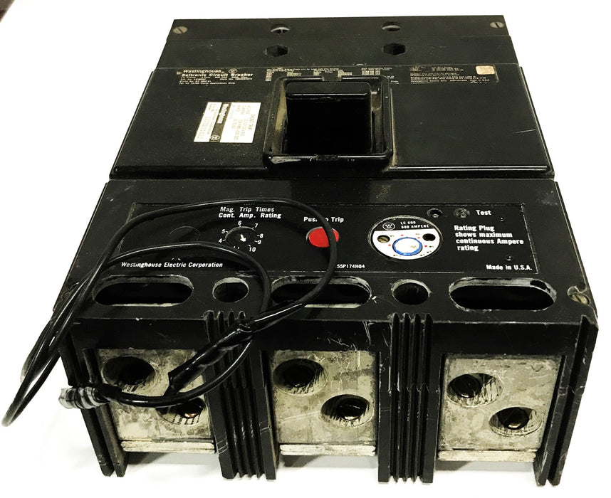 Cutler-Hammer Series C Industrial Circuit Breaker LD3600 USED