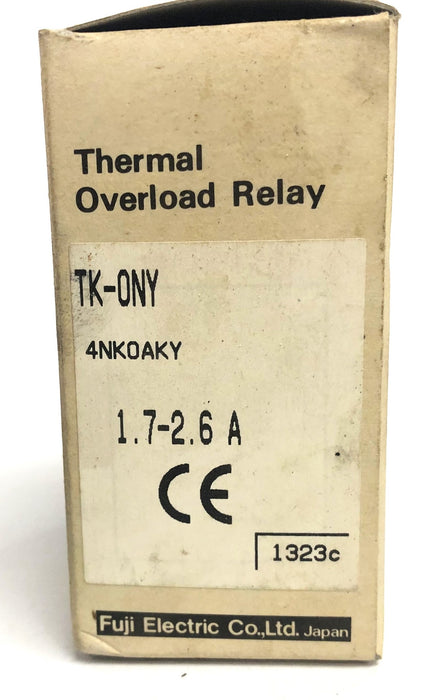 Fuji Thermal Overload Relay TK-0NY NOS