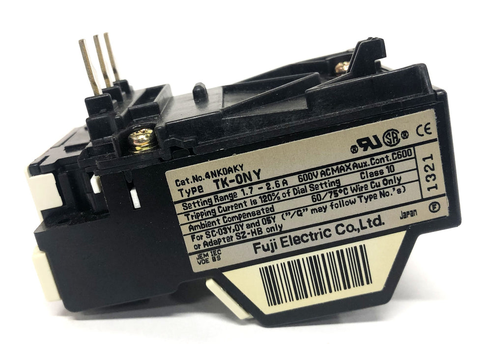 Fuji Thermal Overload Relay TK-0NY NOS