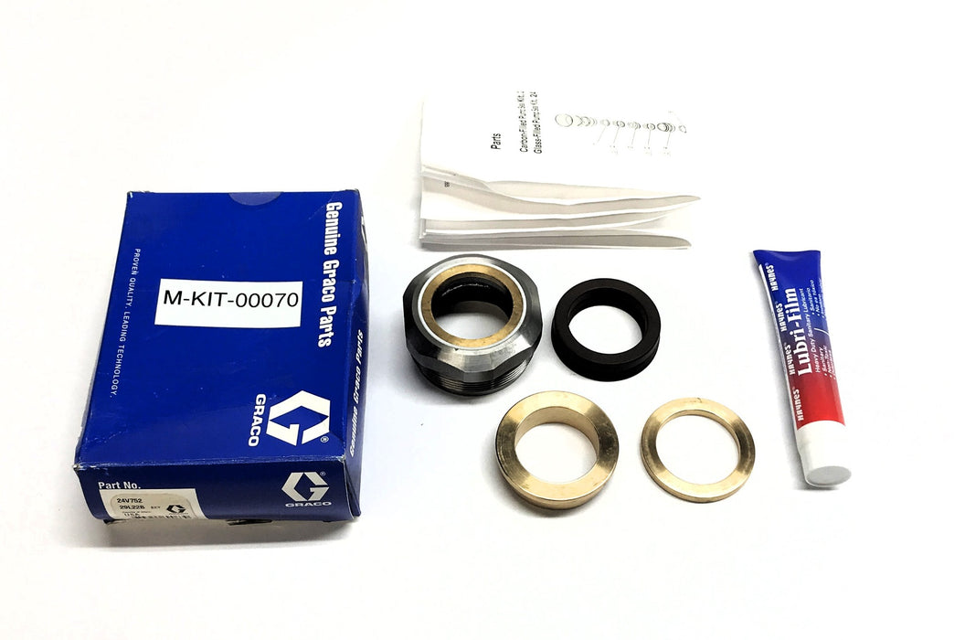 Graco Carbon Filled Pump Seal Kit 24V752 NOS