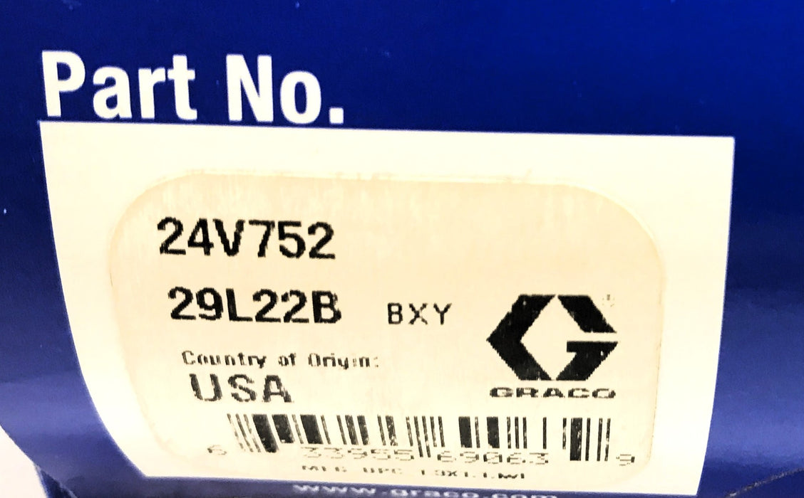 Graco Carbon Filled Pump Seal Kit 24V752 NOS