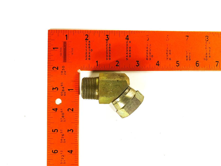 Unbranded 45 Degree 3/4 Swivel Compression Fitting [Lot of 3] NOS
