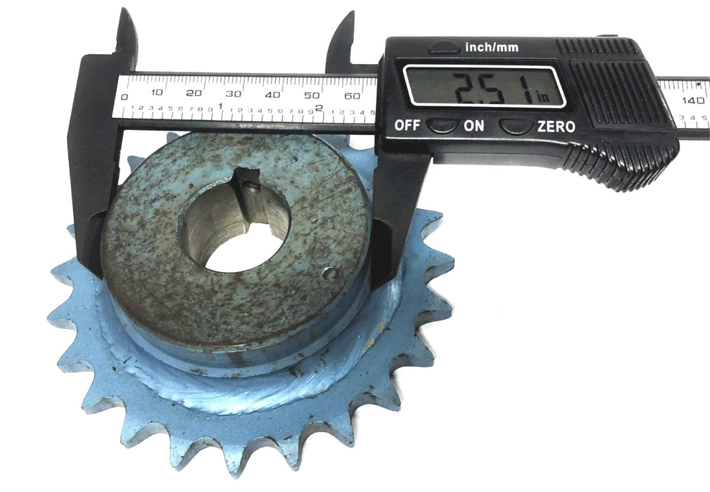 Morse 1 Inch Bore 2.51 Inch OD 24 Tooth Sprocket FB424 1 NOS
